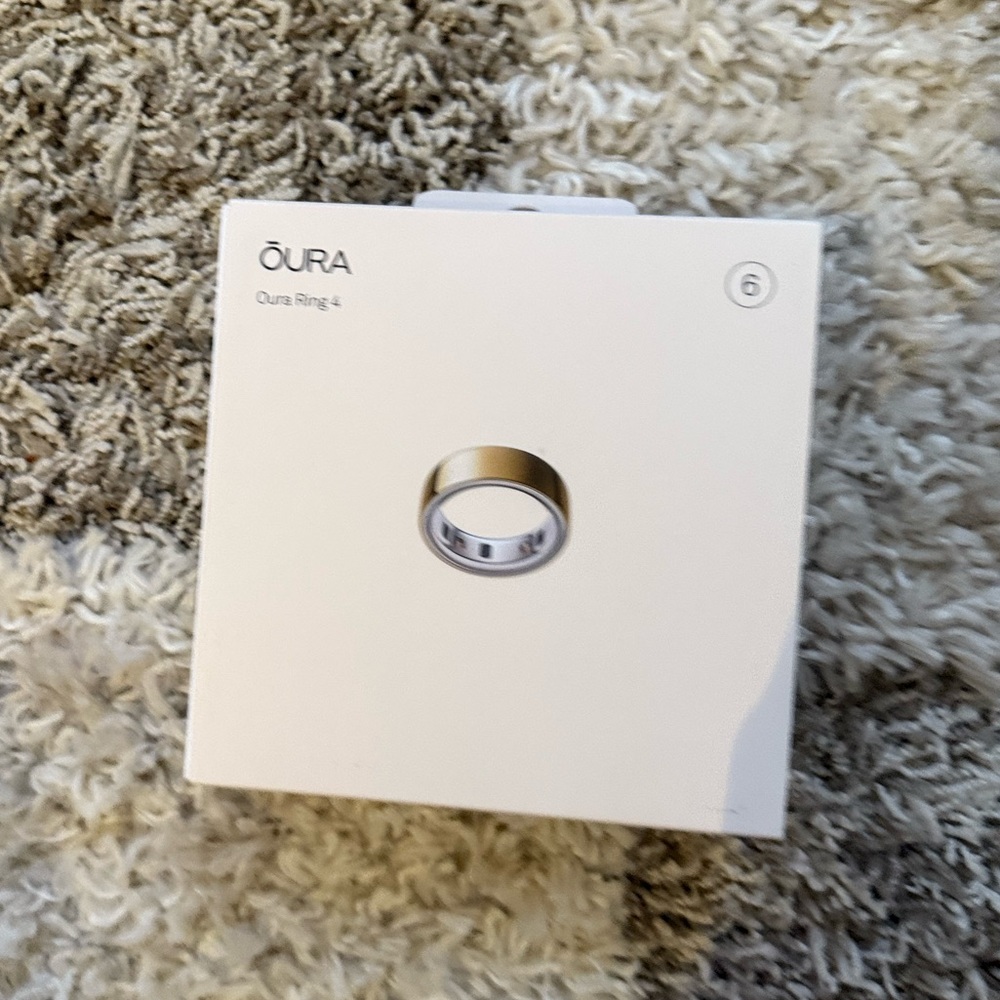 Oura ring gen 4 size 6